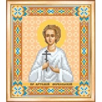 Схема для бисерной вышивки "Икона св. пророка Артемия Верскольского"